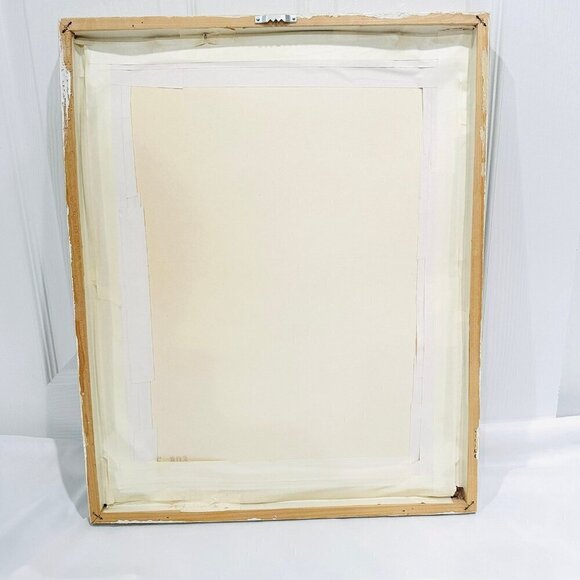 Vintage Sunset Stitchery Sunset in the Park Needlepoint Embroidery Completed - Picture 8 of 9